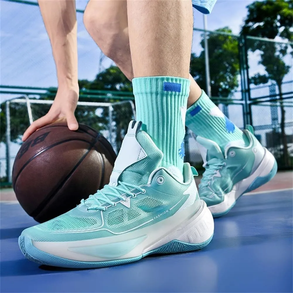 Men's Basketball Shoes are Lightweight Breathable Shock-Absorbing Wear-Resistant Outdoor Sports Training Boots
