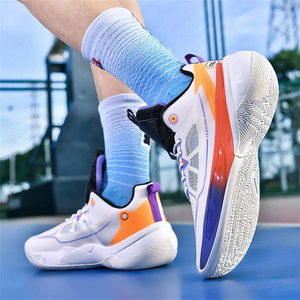 Men's Basketball Shoes are Lightweight Breathable Shock-Absorbing Wear-Resistant Outdoor Sports Training Boots