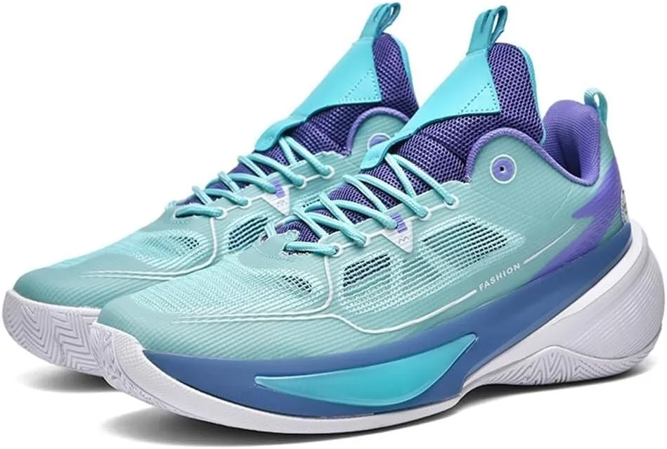 Men's Basketball Shoes are Lightweight Breathable Shock-Absorbing Wear-Resistant Outdoor Sports Training Boots