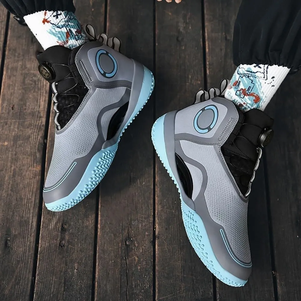 Men's Basketball Shoes are Non Slip Wear-Resistant Shock-Absorbing Breathable Fashionable Outdoor Sports Training Boots