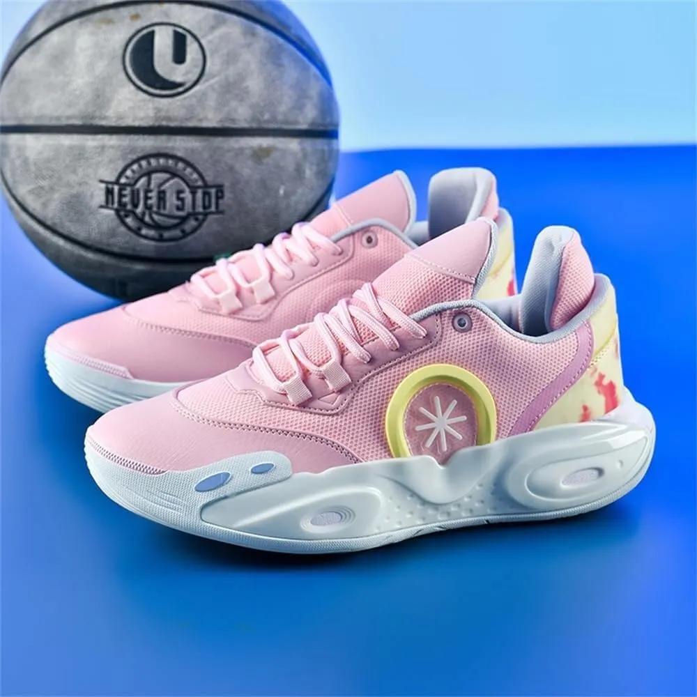 Men's Basketball Shoes Breathable Anti Slip Shock-Absorbing Sports Training Boots