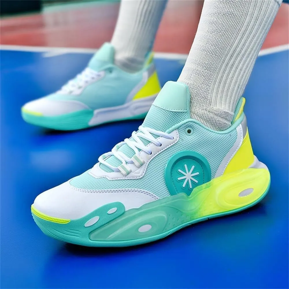 Men's Basketball Shoes Breathable Anti Slip Shock-Absorbing Sports Training Boots