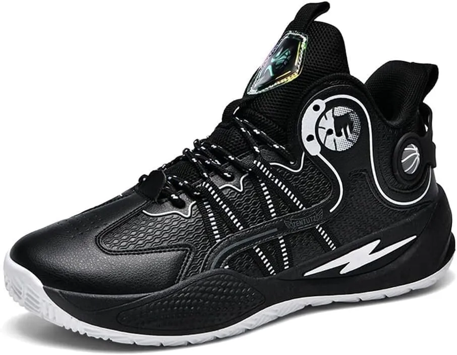 Men's Basketball Shoes Breathable Anti Slip Shock-Absorbing Training Boots