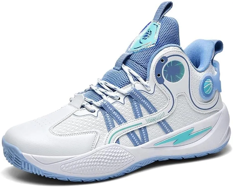 Men's Basketball Shoes Breathable Anti Slip Shock-Absorbing Training Boots