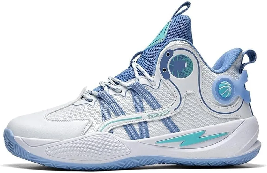 Men's Basketball Shoes Breathable Anti Slip Shock-Absorbing Training Boots