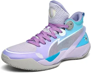 Men's Basketball Shoes Mesh Breathable Wear-Resistant Shock-Absorbing Soft Soled Sports Training Boots