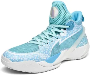 Men's Basketball Shoes Mesh Breathable Wear-Resistant Shock-Absorbing Soft Soled Sports Training Boots