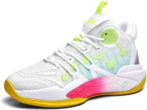 Men's Basketball Shoes Shock-Absorbing Anti Slip Wear-Resistant Rebound Grabbing Casual Sports Training Boots