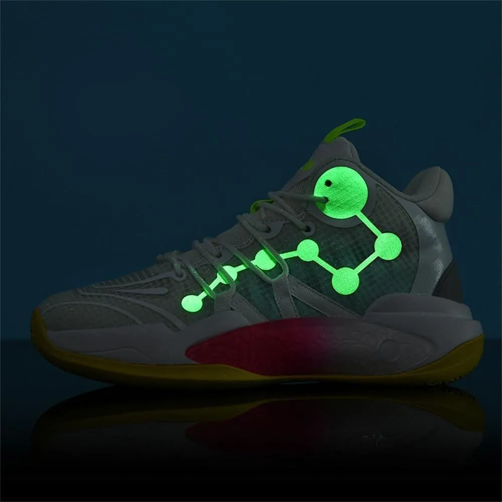 Men's Basketball Shoes Shock-Absorbing Anti Slip Wear-Resistant Rebound Grabbing Casual Sports Training Boots