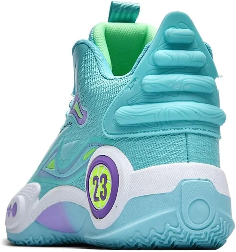 Men's Basketball Shoes with Anti Slip Wear-Resistant Shock-Absorbing Rebound Grip Fashionable Training, Sports Shoes