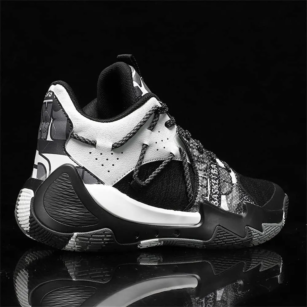 Men's Basketball Shoes with Breathable Mesh High Cut Wear-Resistant, Shock-Absorbing Anti Slip Training Boots