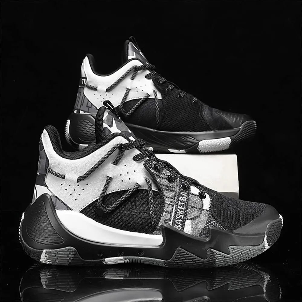 Men's Basketball Shoes with Breathable Mesh High Cut Wear-Resistant, Shock-Absorbing Anti Slip Training Boots