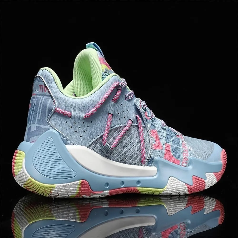 Men's Basketball Shoes with Breathable Mesh High Cut Wear-Resistant, Shock-Absorbing Anti Slip Training Boots