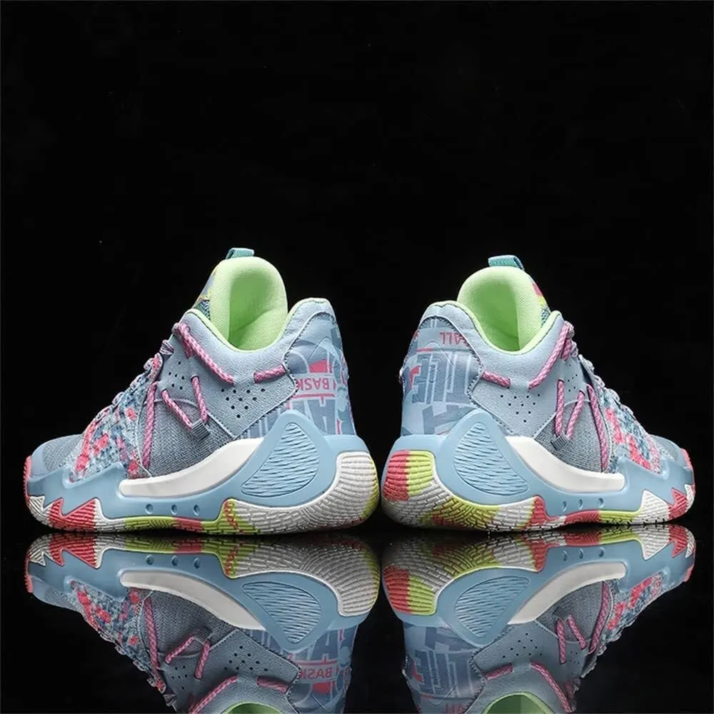 Men's Basketball Shoes with Breathable Mesh High Cut Wear-Resistant, Shock-Absorbing Anti Slip Training Boots