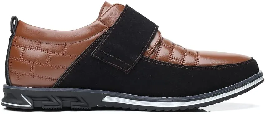 Men's Casual Fashion Loafers Classic Business Leather Loafers Comfortable Breathable Sneaker