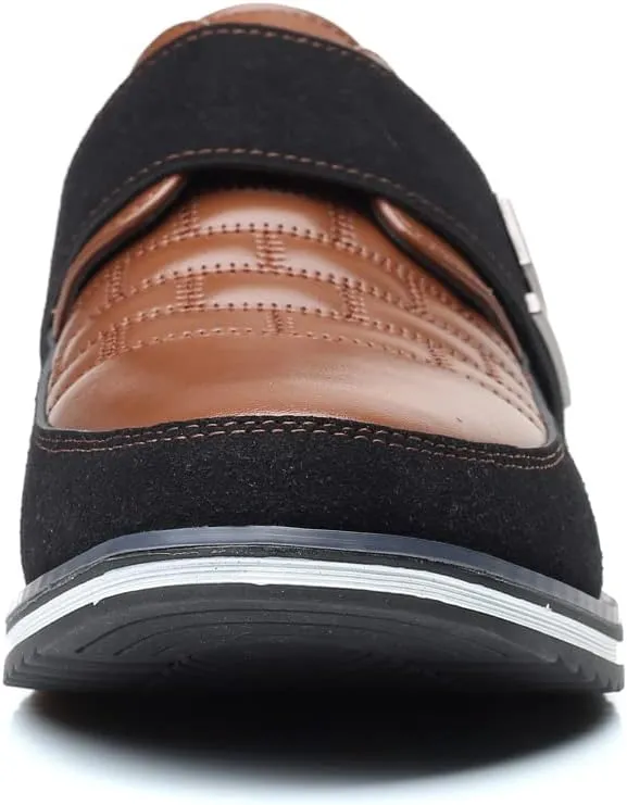 Men's Casual Fashion Loafers Classic Business Leather Loafers Comfortable Breathable Sneaker