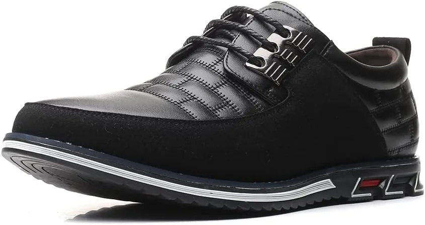 Men's Casual Fashion Loafers Classic Business Leather Loafers Comfortable Breathable Sneaker