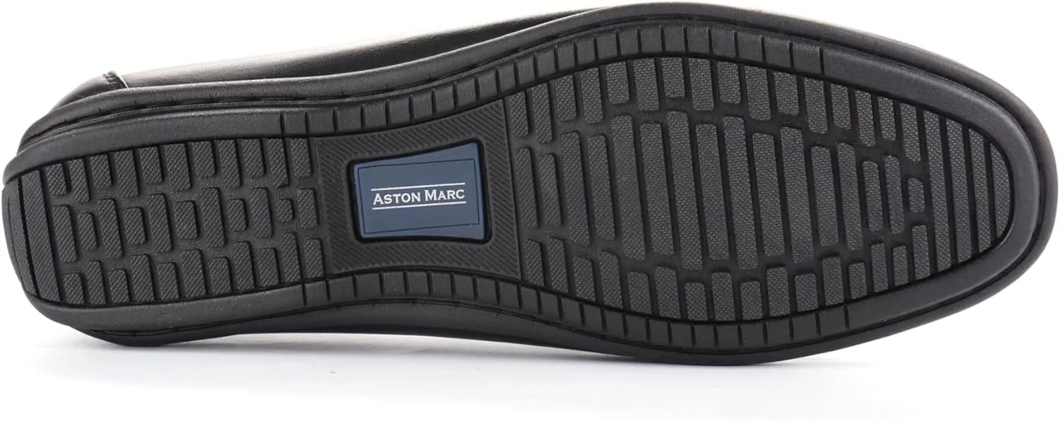 Mens Comfort Loafer, Lightweight Leather Slip on Shoes for Office, Casual Everyday Wear