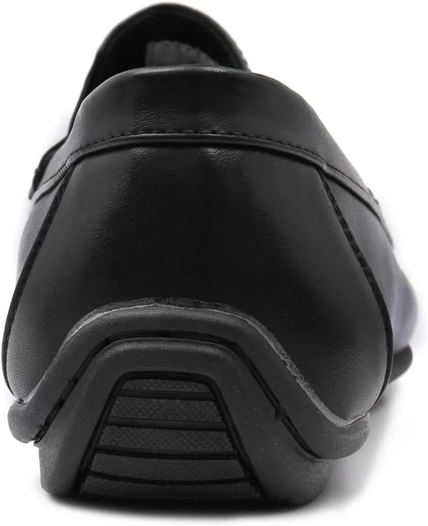 Mens Comfort Loafer, Lightweight Leather Slip on Shoes for Office, Casual Everyday Wear