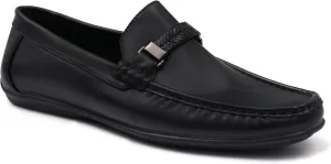 Mens Comfort Loafer, Lightweight Leather Slip on Shoes for Office, Casual Everyday Wear