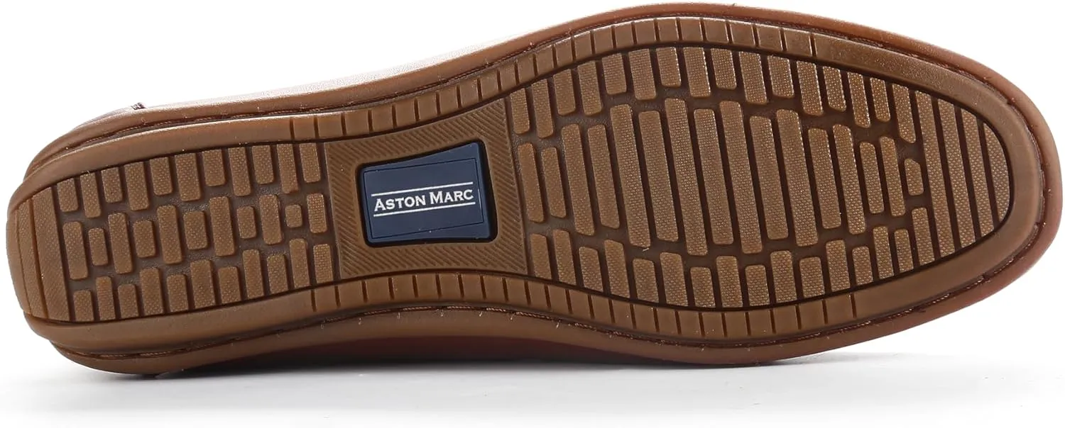 Mens Comfort Loafer, Lightweight Leather Slip on Shoes for Office, Casual Everyday Wear