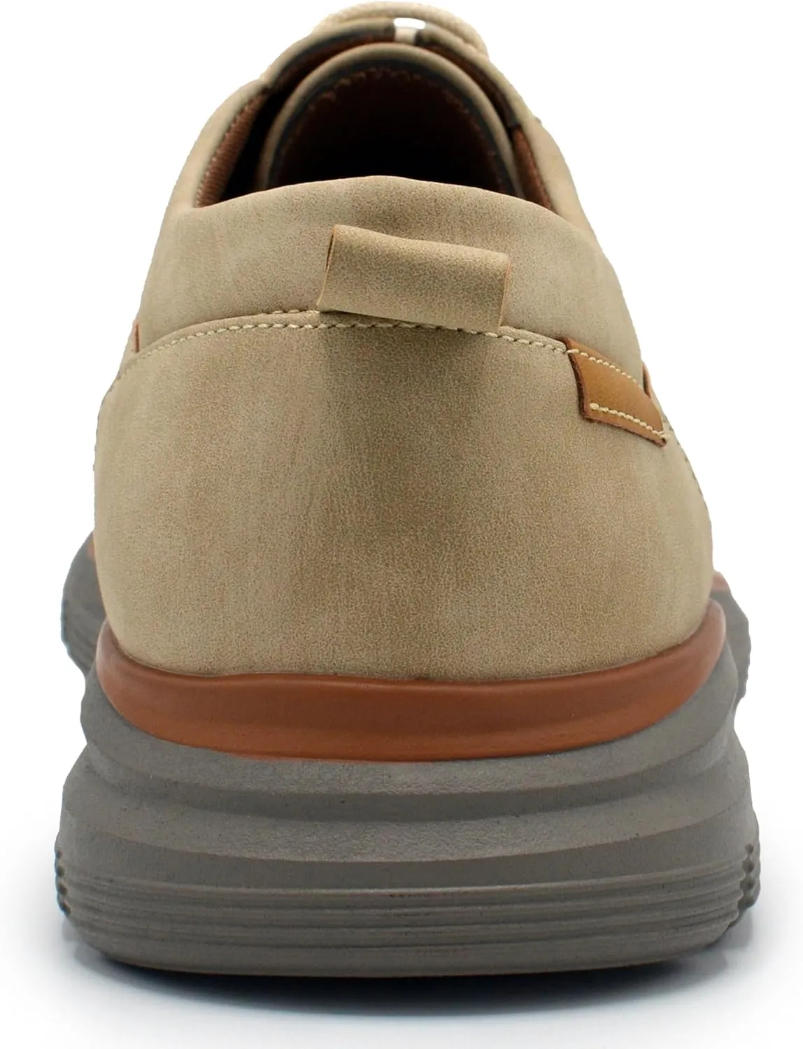 Mens EGLON Oxford, Lightweight Lace Up Sneakers, Casual Perforated Leather Shoes, Comfortable Everyday Wear (Sizes 8-12)