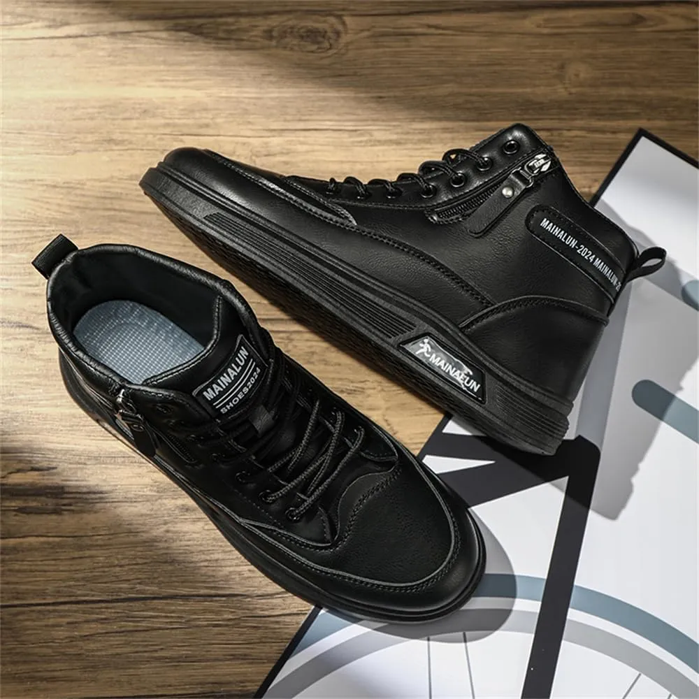 Men's Fashion Sneakers High Top Skate Shoes Stylish Casual Hip Hop Shoes