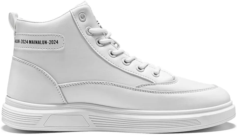 Men's Fashion Sneakers High Top Skate Shoes Stylish Casual Hip Hop Shoes
