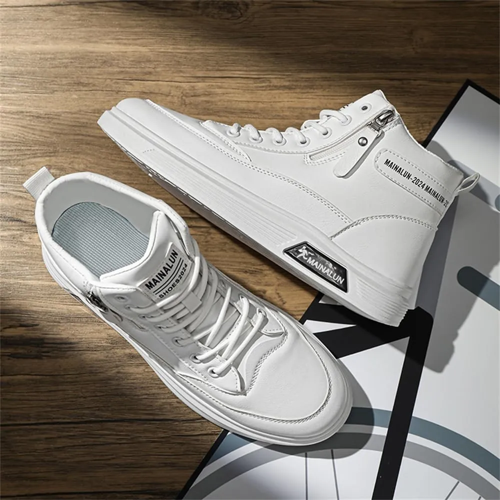 Men's Fashion Sneakers High Top Skate Shoes Stylish Casual Hip Hop Shoes