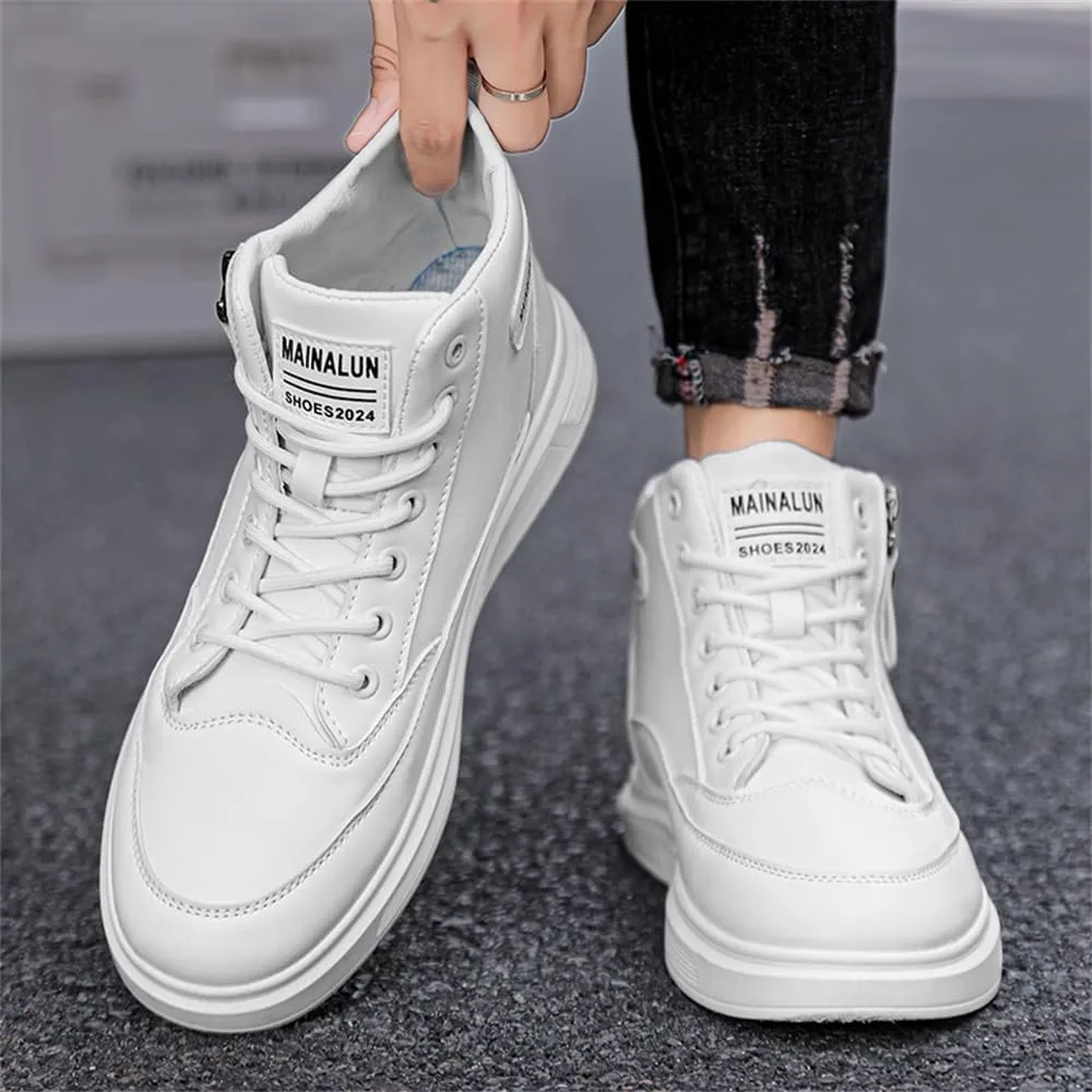 Men's Fashion Sneakers High Top Skate Shoes Stylish Casual Hip Hop Shoes