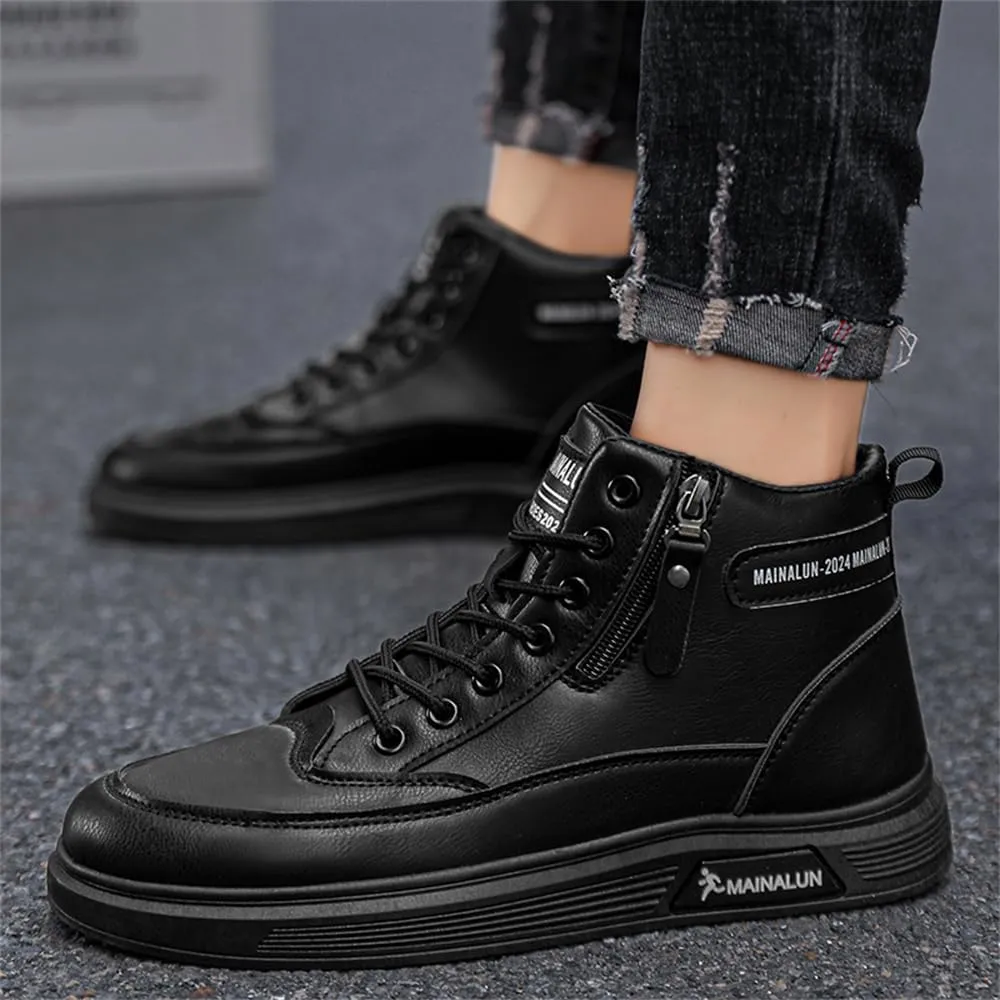 Men's Fashion Sneakers High Top Skate Shoes Stylish Casual Hip Hop Shoes