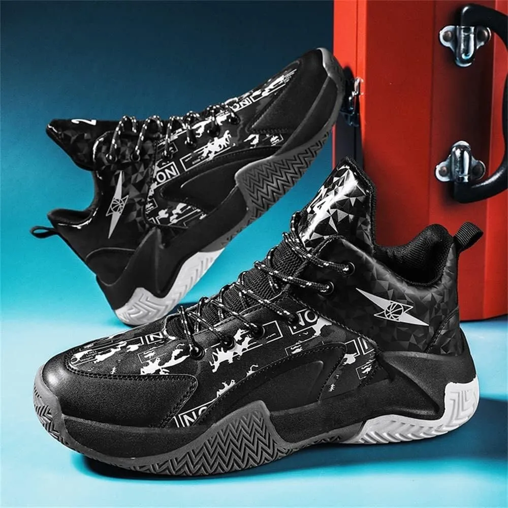 Men's Fashionable Basketball Shoes Anti Slip Shock-Absorbing Wear-Resistant Youth Sports Training Shoes