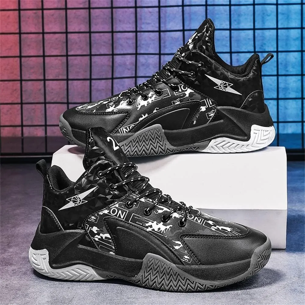 Men's Fashionable Basketball Shoes Anti Slip Shock-Absorbing Wear-Resistant Youth Sports Training Shoes
