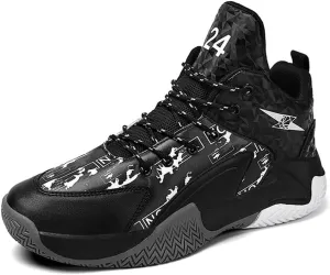 Men's Fashionable Basketball Shoes Anti Slip Shock-Absorbing Wear-Resistant Youth Sports Training Shoes