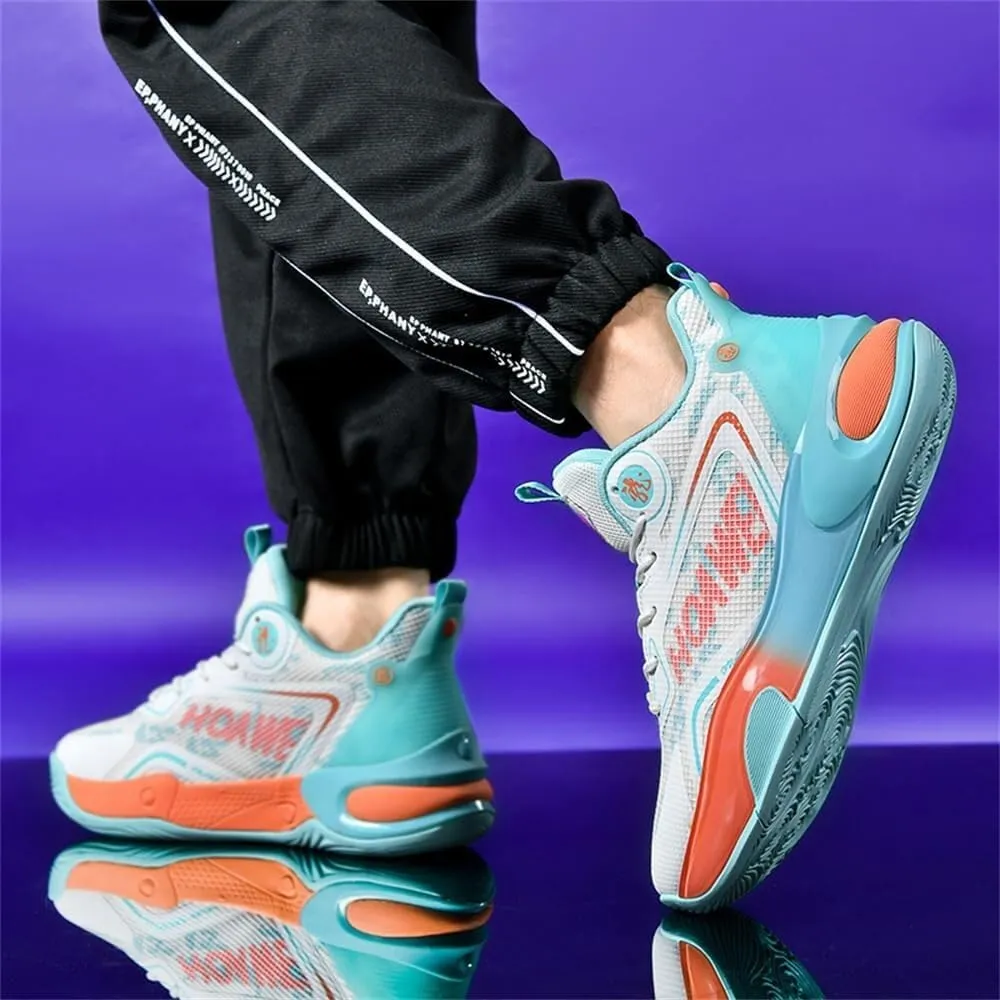 Men's Fashionable Basketball Shoes Anti Slip Wear-Resistant Shock-Absorbing Comfortable Breathable Sports Training Boots