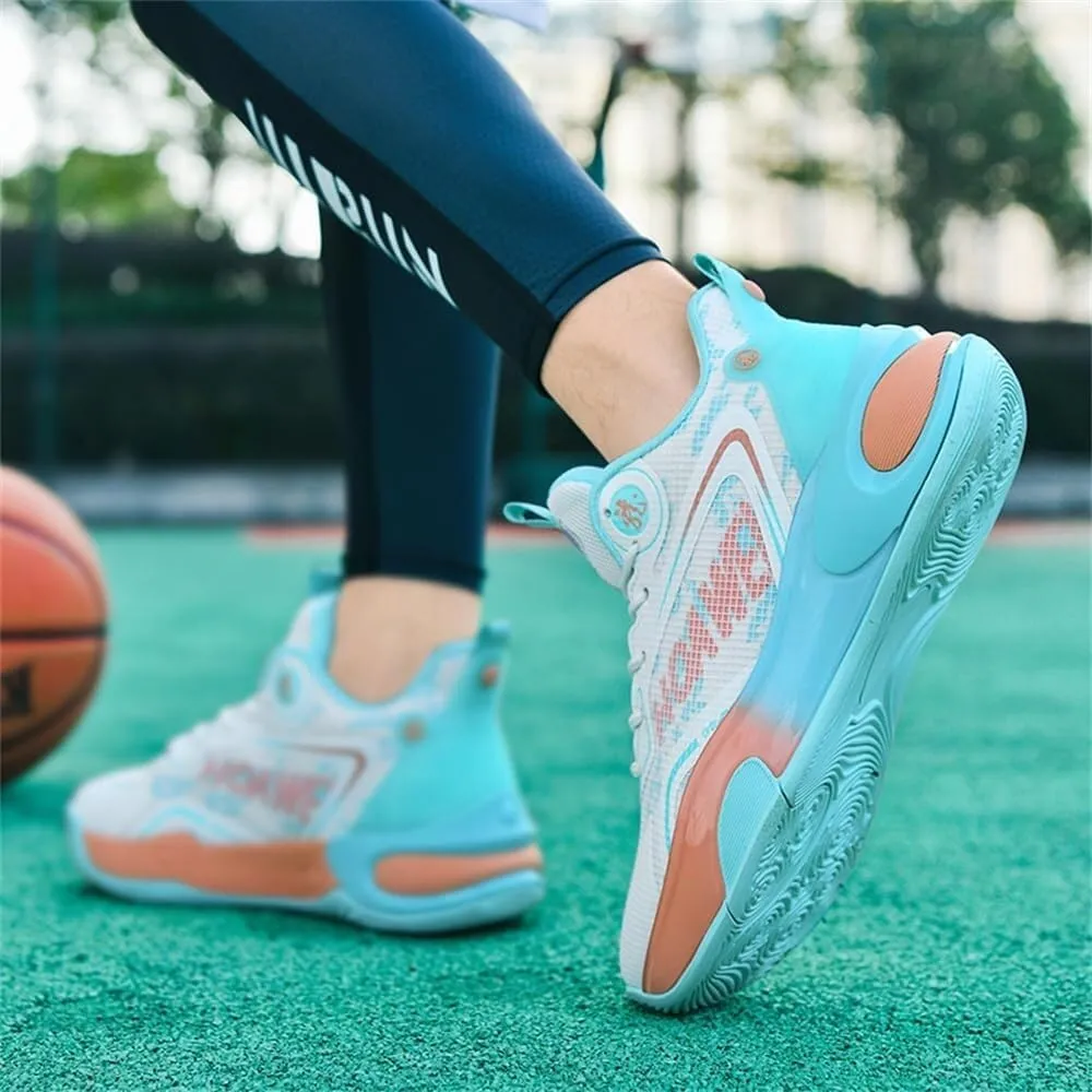 Men's Fashionable Basketball Shoes Anti Slip Wear-Resistant Shock-Absorbing Comfortable Breathable Sports Training Boots
