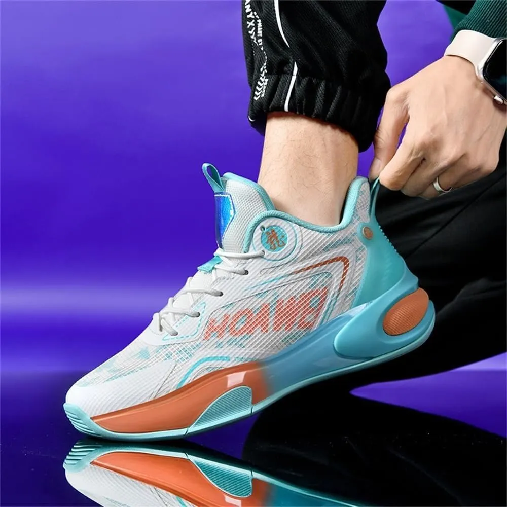 Men's Fashionable Basketball Shoes Anti Slip Wear-Resistant Shock-Absorbing Comfortable Breathable Sports Training Boots