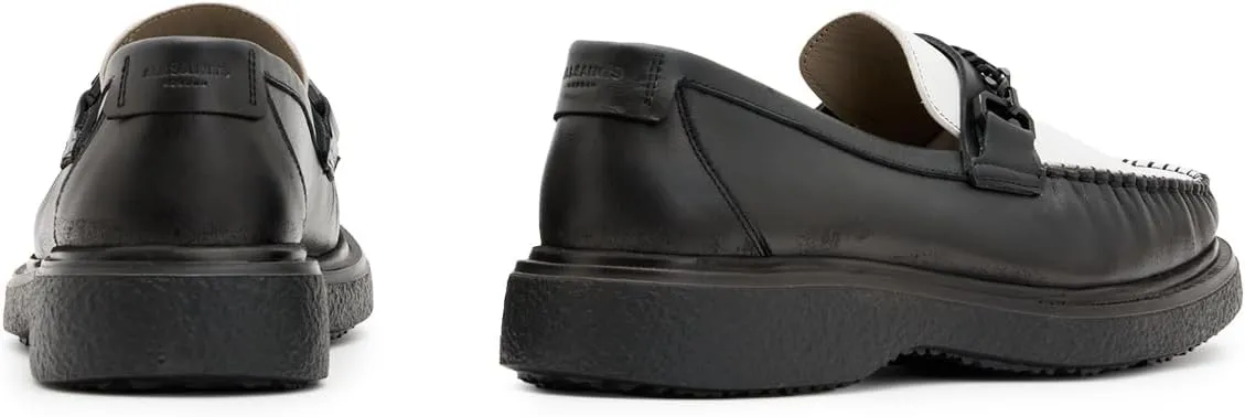 Men's Gibbs Leather Chain Loafers Shoes