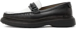 Men's Gibbs Leather Chain Loafers Shoes