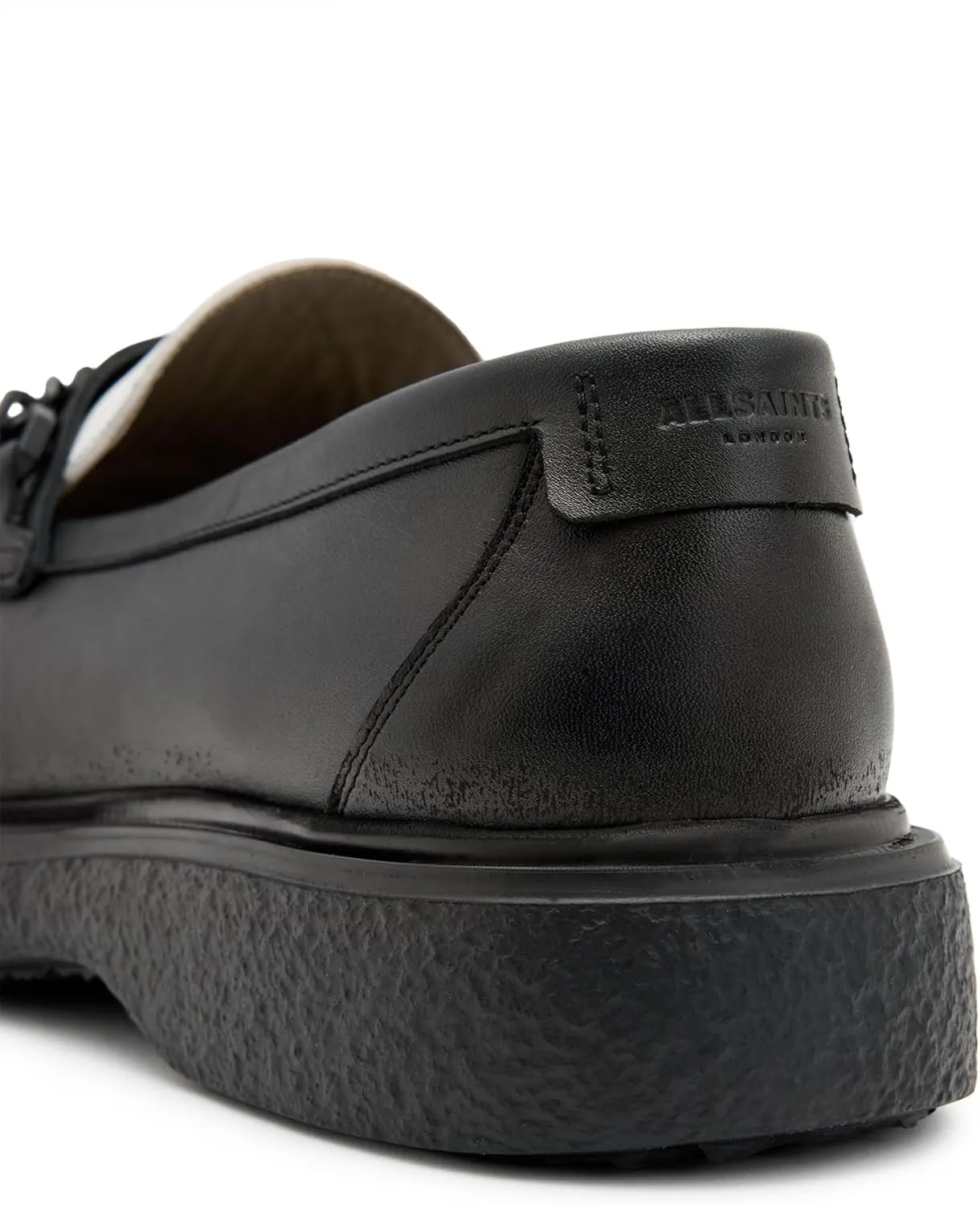Men's Gibbs Leather Chain Loafers Shoes