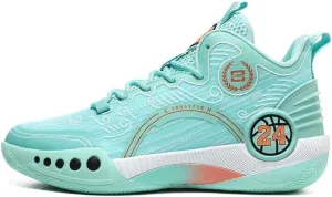 Men's High Top Basketball Shoes are Breathable Non Slip Shock-Absorbing Outdoor Fitness Training Boots