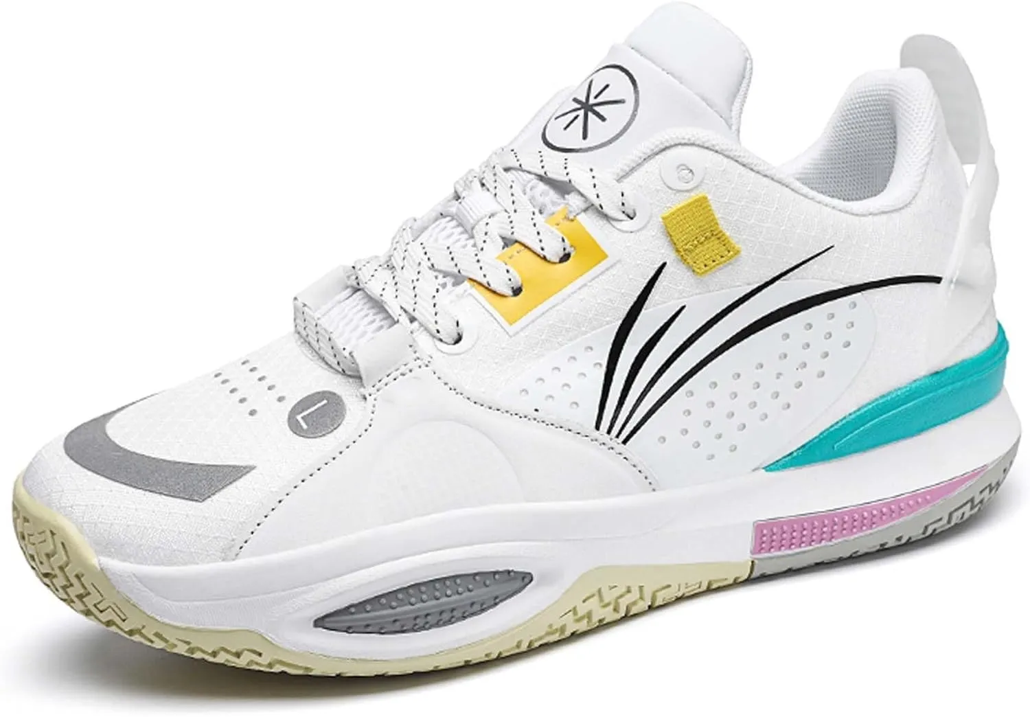 Men's Low Top Basketball Shoes are Lightweight Shock-Absorbing Anti Slip Grip Outdoor Sports Training Boots
