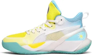 Men's Mesh Basketball Shoes with Shock-Absorbing Soft Sole Durable Fashionable Training Boots
