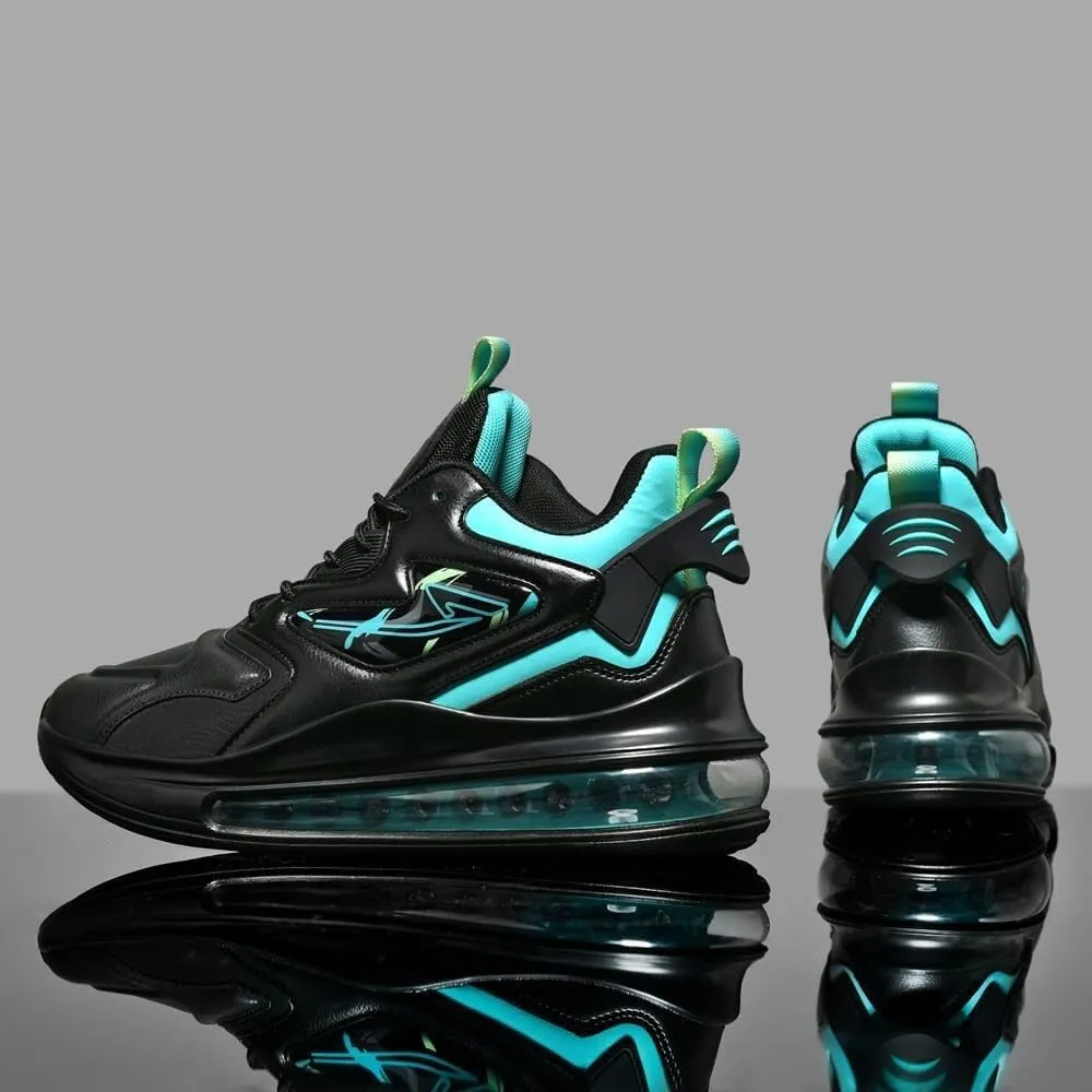 Men's Oversized Basketball Shoes with Non Slip Wear-Resistant Shock-Absorbing Casual Sports Shoes