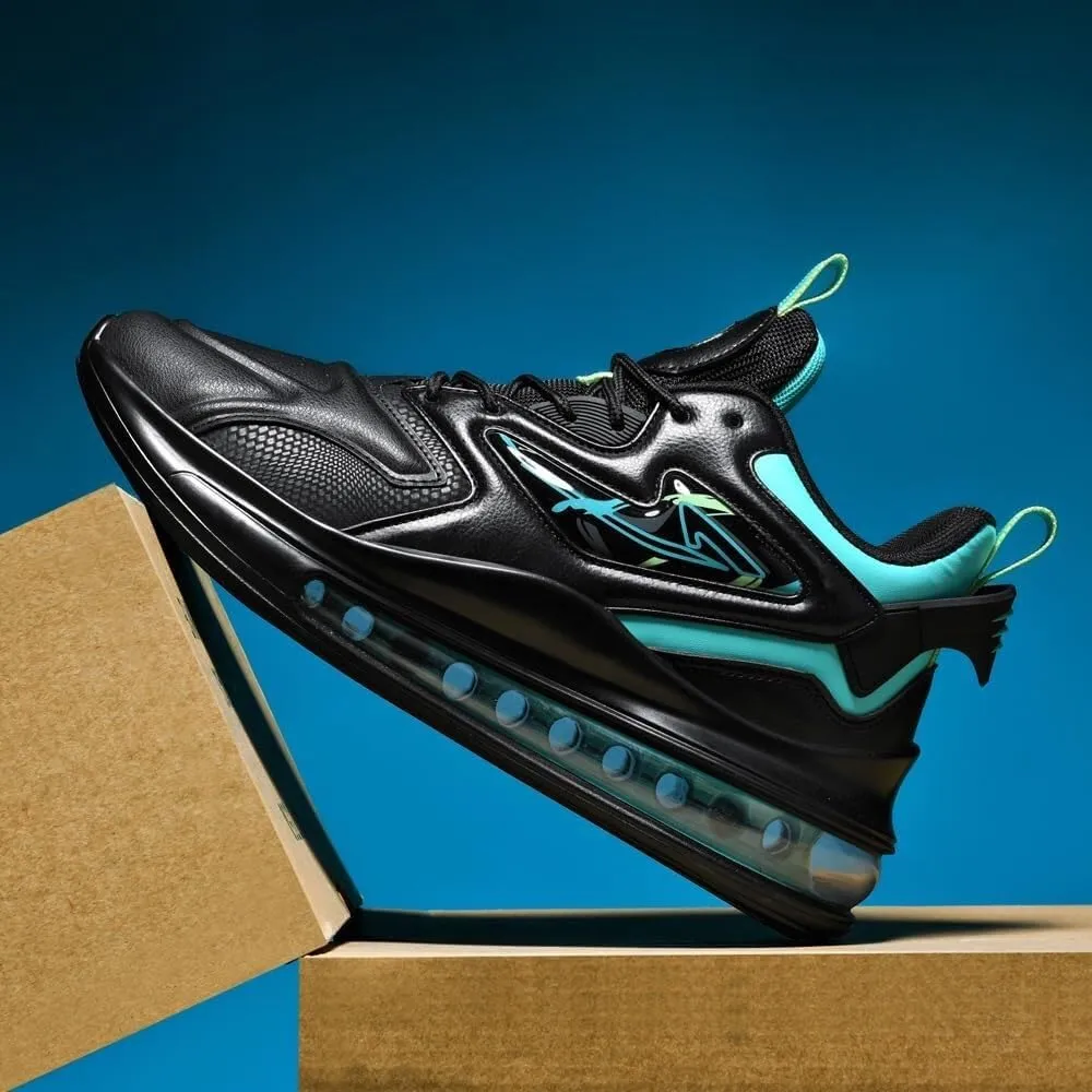 Men's Oversized Basketball Shoes with Non Slip Wear-Resistant Shock-Absorbing Casual Sports Shoes