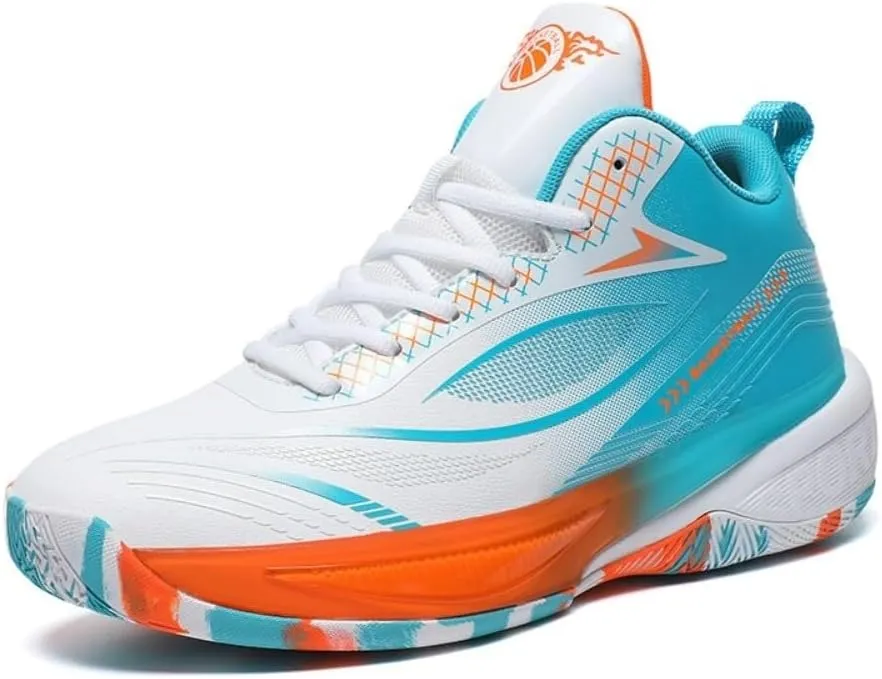 Men's Plus Size Basketball Shoes Wear-Resistant Shock-Absorbing Rebound Cement Floor Sports Training Boots