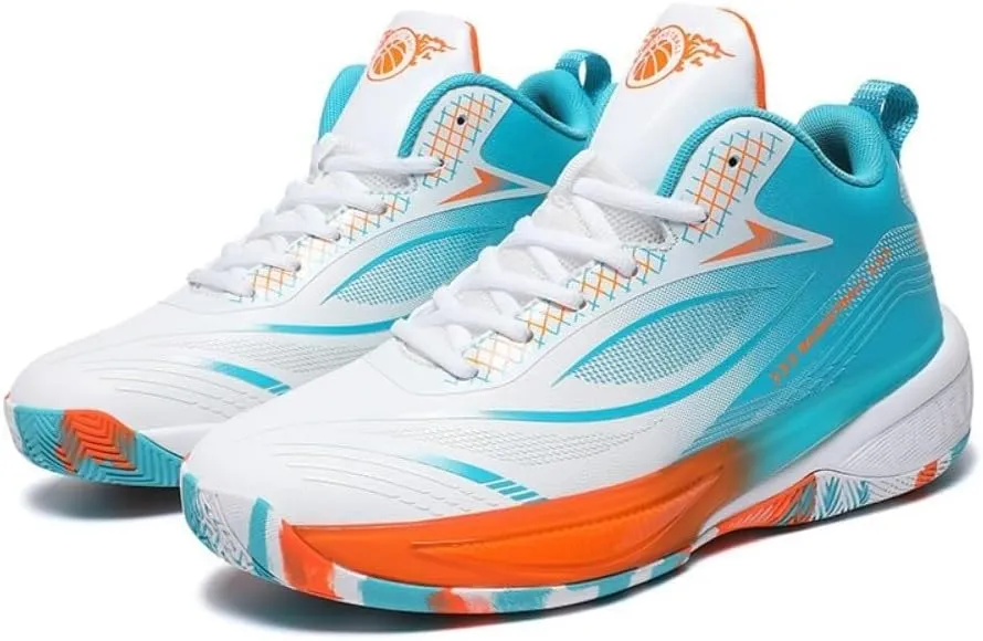 Men's Plus Size Basketball Shoes Wear-Resistant Shock-Absorbing Rebound Cement Floor Sports Training Boots