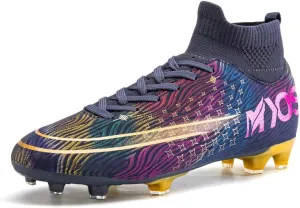 Men's Women's Soccer Shoes Boys Spikes Football Shoes Student Grass Training Shoes Outdoor Football Boots Unisex
