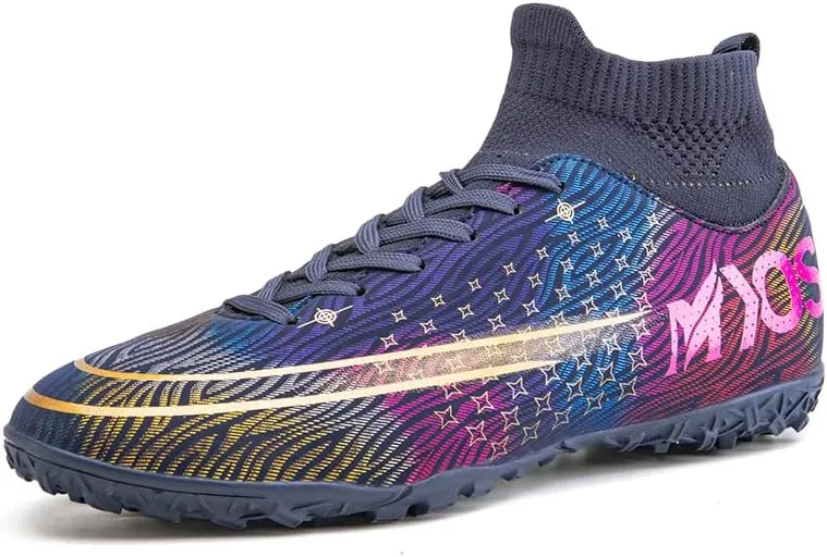 Men's Women's Soccer Shoes Boys Spikes Football Shoes Student Grass Training Shoes Outdoor Football Boots Unisex