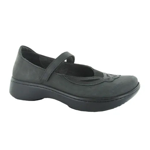 Naot Bluegill Mary Jane (Women) - Oily Coal/Black